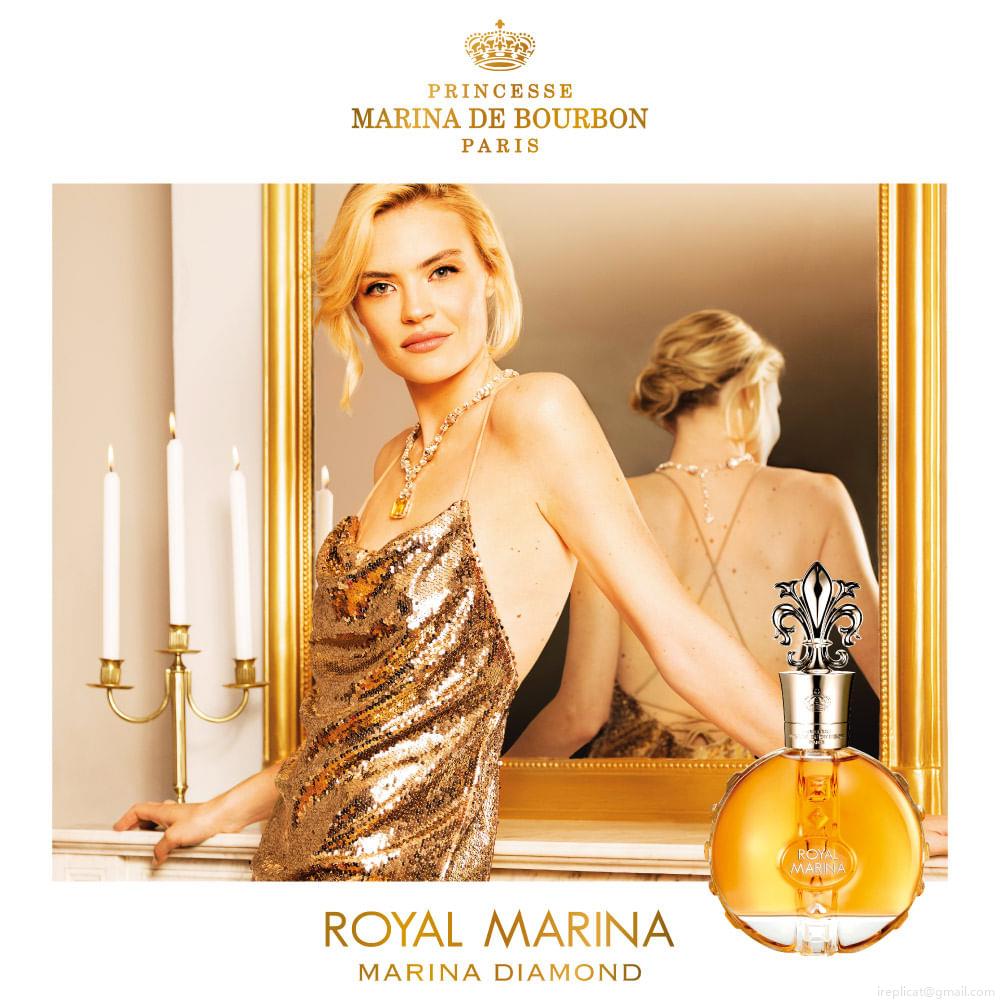 Kit Perfume Marina De Bourbon Royal Diamond Eau de Parfum Feminino 100 ml + Miniatura 30 ml Kit Perfume Marina De Bourbon Royal Diamond Eau de Parfum Feminino 100 ml + Miniatura 30 ml