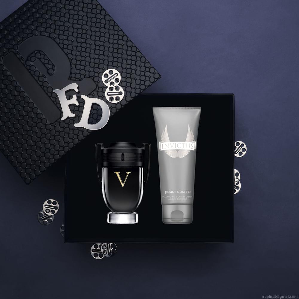 Kit Perfume Paco Rabanne Invictus VictoryMasculino Eau de Parfum 100 ml +Shampoo 100 ml Kit Perfume Paco Rabanne Invictus VictoryMasculino Eau de Parfum 100 ml +Shampoo 100 ml