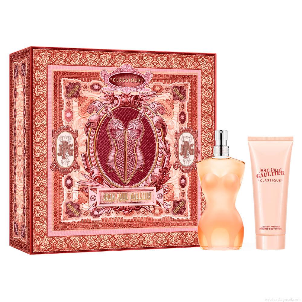 Kit Perfume Jean Paul Gaultier Classique Masculino Eau de Toilette 50 ml + Creme Corporal 75 ml Kit Perfume Jean Paul Gaultier Classique Masculino Eau de Toilette 50 ml + Creme Corporal 75 ml