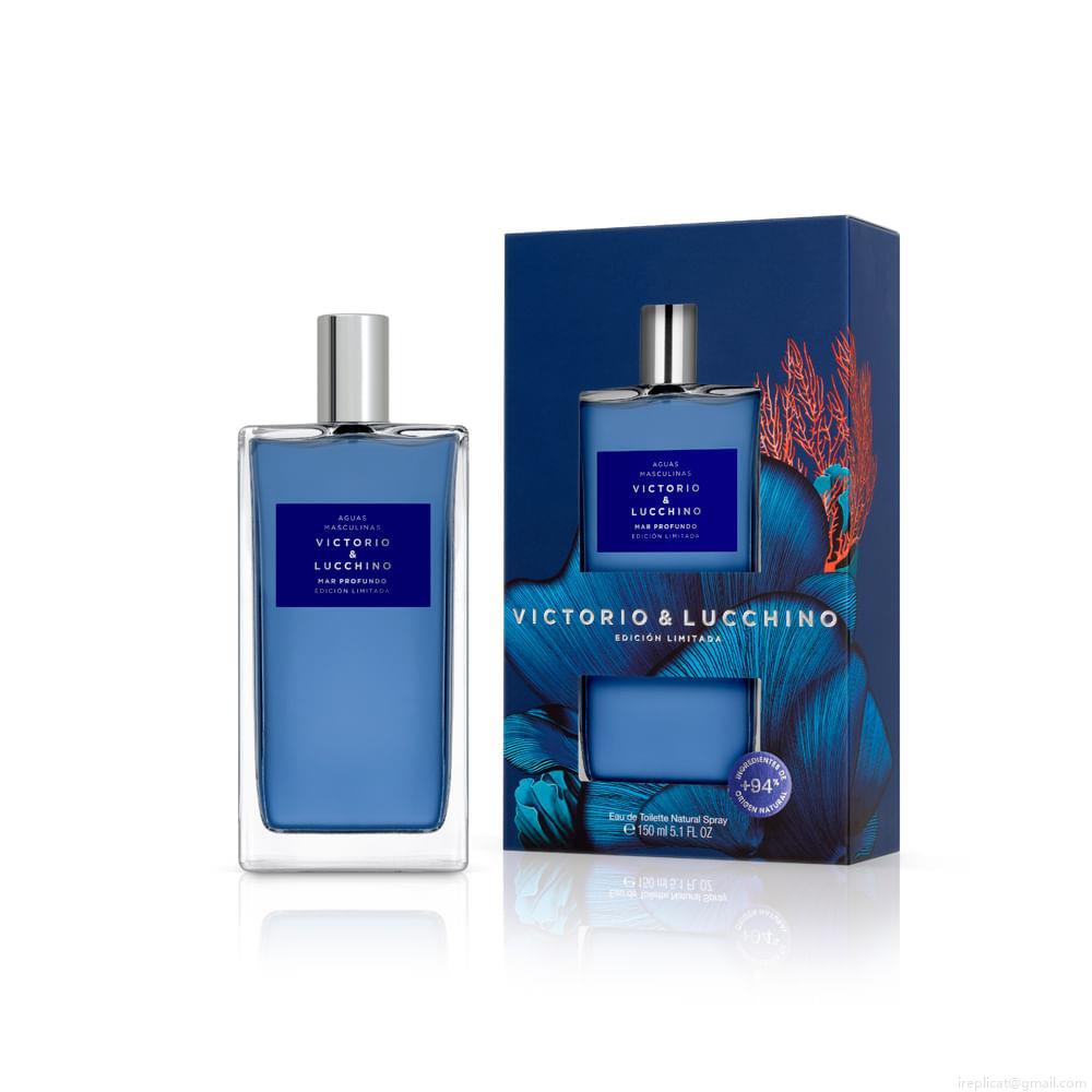 Perfume Victorio & Lucchino Aguas Masculinas Mar Profundo Masculino Eau de Toilette 150 ml Perfume Victorio & Lucchino Aguas Masculinas Mar Profundo Masculino Eau de Toilette 150 ml