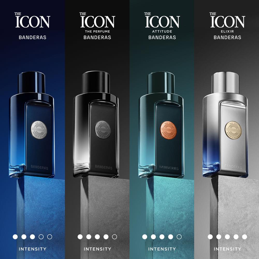 Perfume Banderas The Icon Attitude Masculino Eau de Parfum 100 ml Perfume Banderas The Icon Attitude Masculino Eau de Parfum 100 ml