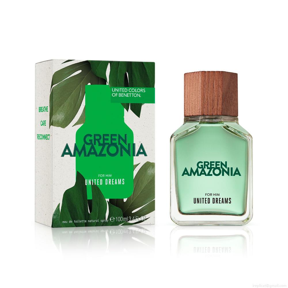 Perfume United Colors Of Benetton Dreams Green Amazonia Masculino Eau de Toilette 100 ml Perfume United Colors Of Benetton Dreams Green Amazonia Masculino Eau de Toilette 100 ml