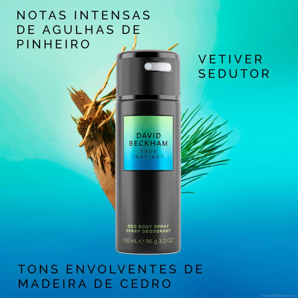 Desodorante Body Spray David Beckham True Instinct Masculino 150 ml Desodorante Body Spray David Beckham True Instinct Masculino 150 ml