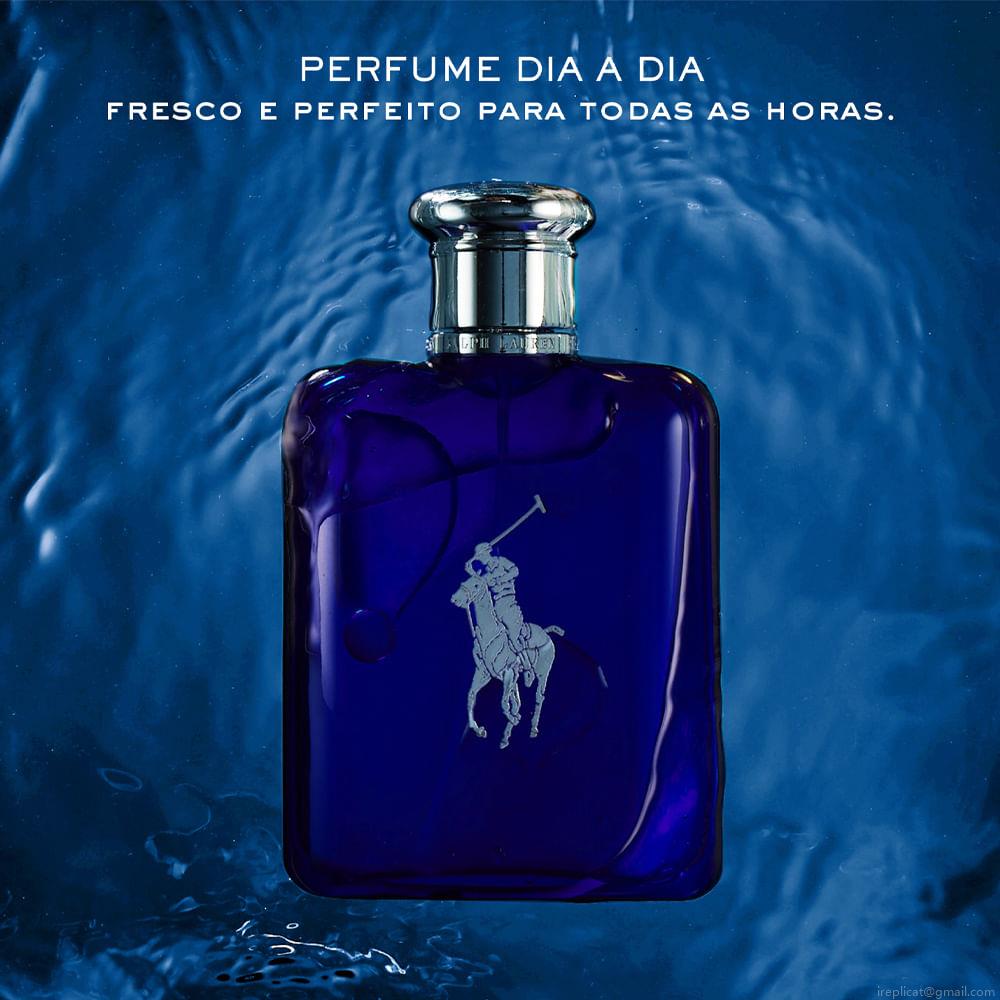Kit Perfume Ralph Lauren Polo Blue Masculino Eau de Toilette 125ml + Necessaire Kit Perfume Ralph Lauren Polo Blue Masculino Eau de Toilette 125ml + Necessaire