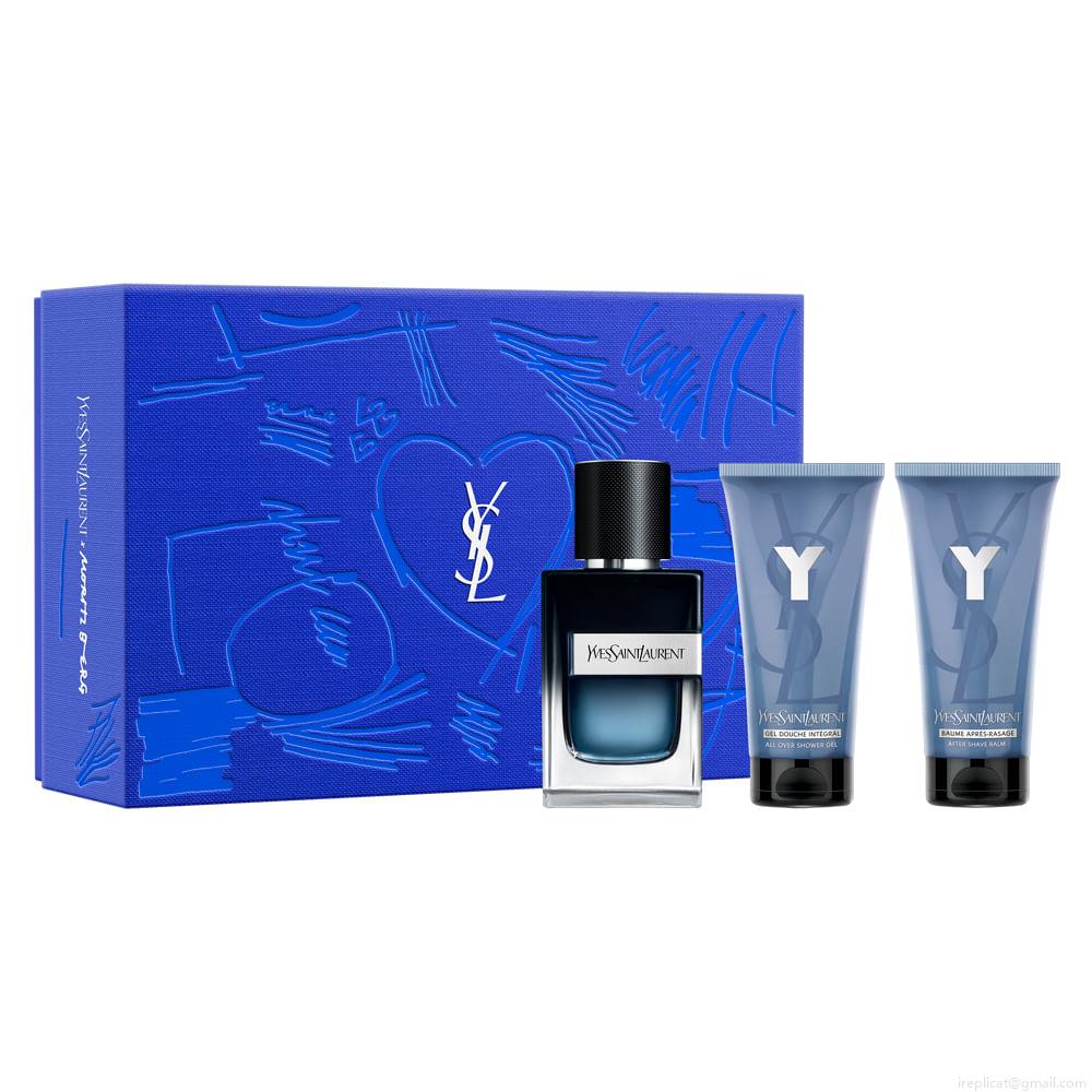 Kit Perfume Yves Saint Laurent Y Masculino Eau de Parfum 60ml + Gel De Banho 50ml + Pós Barba 50ml Kit Perfume Yves Saint Laurent Y Masculino Eau de Parfum 60ml + Gel De Banho 50ml + Pós Barba 50ml