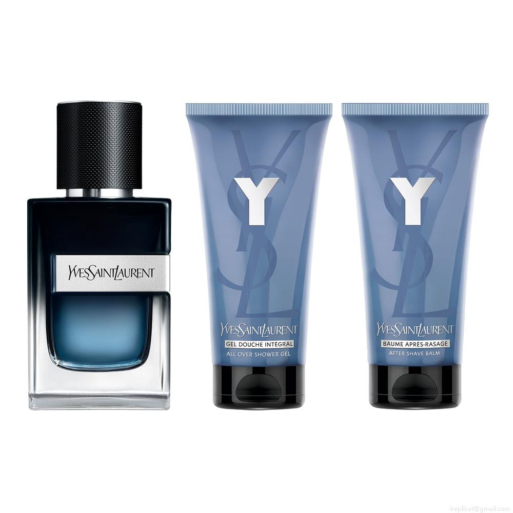 Kit Perfume Yves Saint Laurent Y Masculino Eau de Parfum 60ml + Gel De Banho 50ml + Pós Barba 50ml Kit Perfume Yves Saint Laurent Y Masculino Eau de Parfum 60ml + Gel De Banho 50ml + Pós Barba 50ml