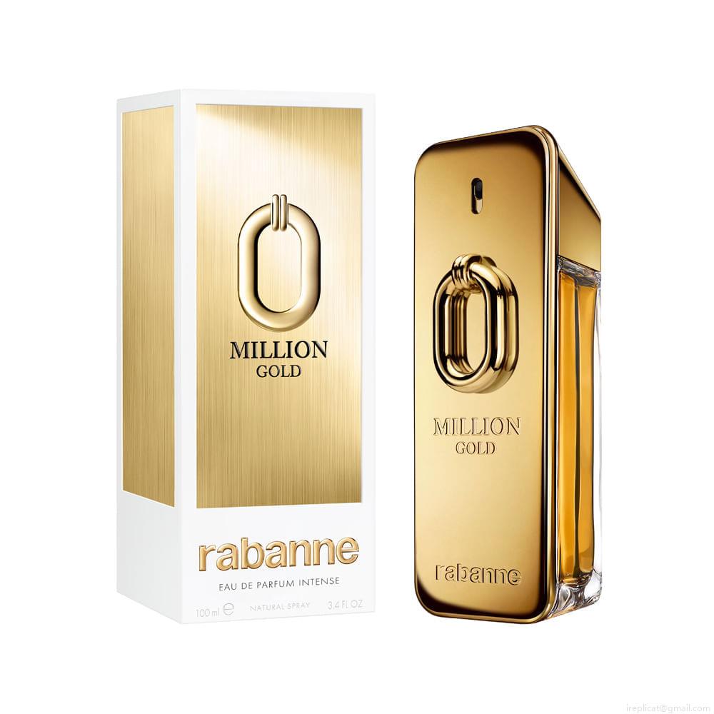 Perfume Paco Rabanne 1 Million Gold Eau de Parfum Intense Masculino 100 ml Perfume Paco Rabanne 1 Million Gold Eau de Parfum Intense Masculino 100 ml