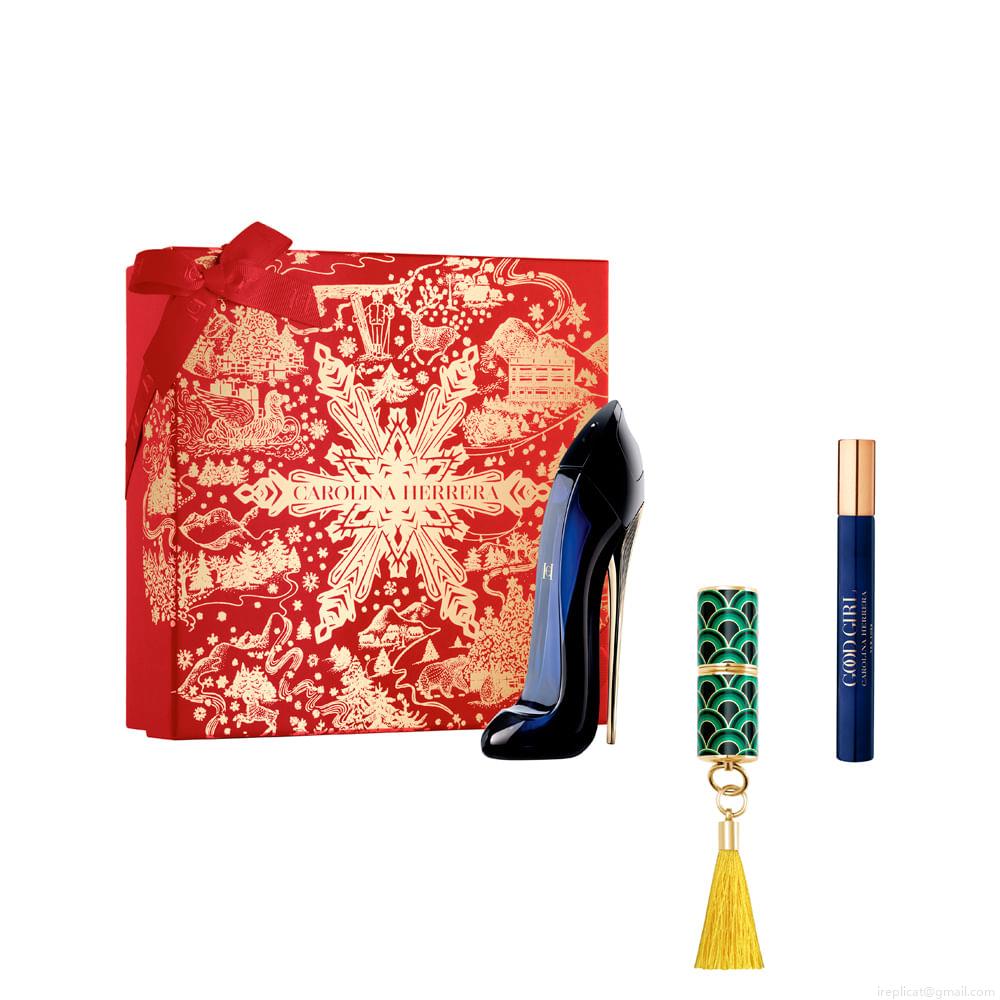 Kit Perfume Carolina Herrera Good Girl Eau de Parfum Feminino 80 ml + Miniatura 10 ml + Fabulous Kiss The Lipstick Blur Matte 74 Kit Perfume Carolina Herrera Good Girl Eau de Parfum Feminino 80 ml + Miniatura 10 ml + Fabulous Kiss The Lipstick Blur Matte 74