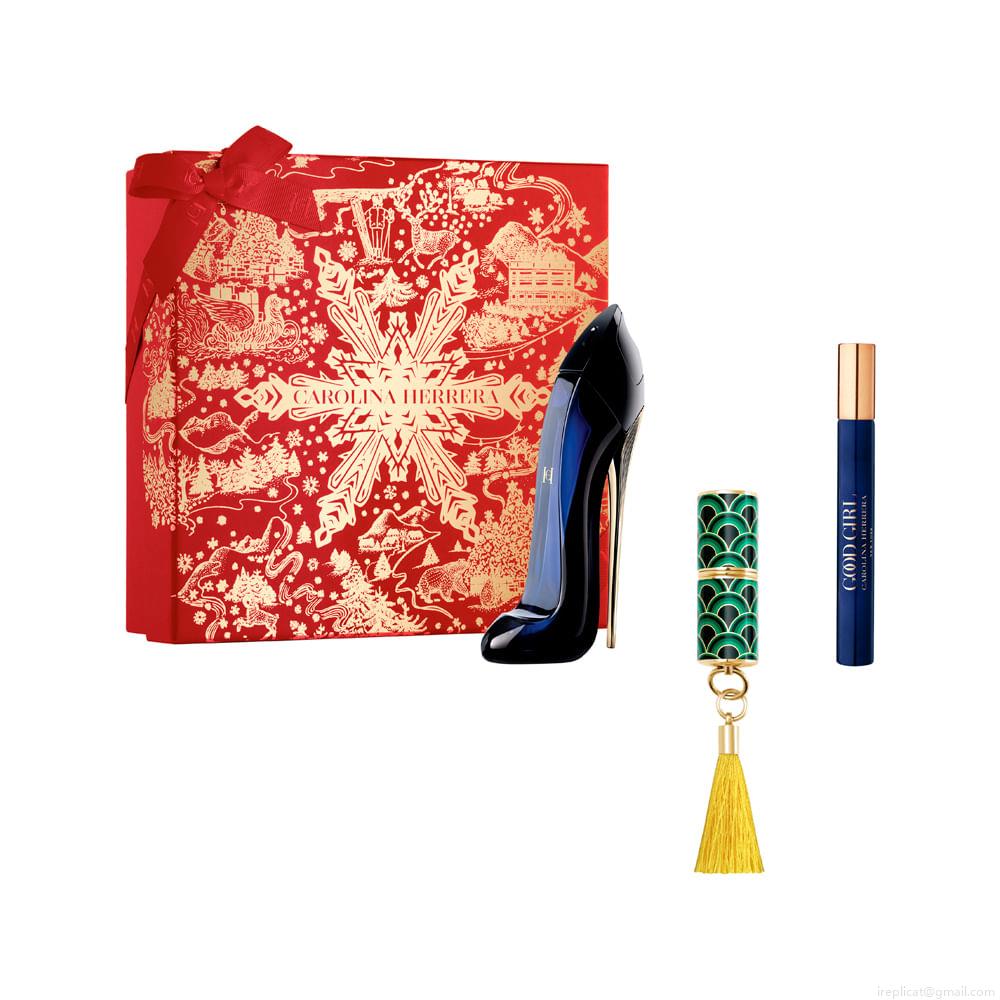 Kit Perfume Carolina Herrera Good Girl Eau de Parfum Feminino 80 ml + Miniatura 10 ml + Fabulous Kiss The Lipstick Blur Matte 74 Kit Perfume Carolina Herrera Good Girl Eau de Parfum Feminino 80 ml + Miniatura 10 ml + Fabulous Kiss The Lipstick Blur Matte 74