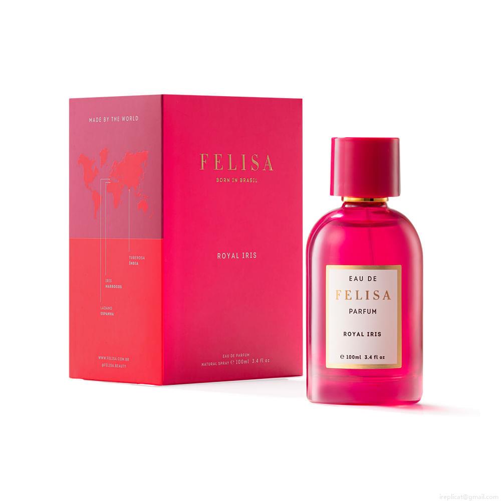 Perfume Felisa Royal Iris Eau de Parfum Feminino 100 ml Perfume Felisa Royal Iris Eau de Parfum Feminino 100 ml