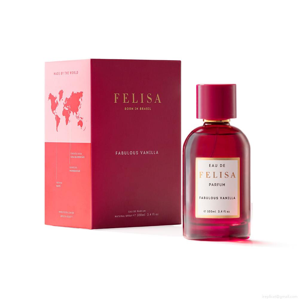 Perfume Felisa Fabulous Vanilla Eau de Parfum Unissex 100 ml Perfume Felisa Fabulous Vanilla Eau de Parfum Unissex 100 ml