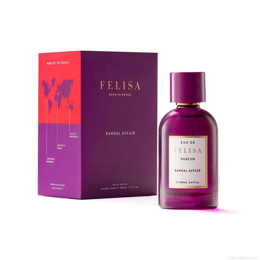 Perfume Felisa Sandal Affair Eau de Parfum Unissex 100 ml Perfume Felisa Sandal Affair Eau de Parfum Unissex 100 ml