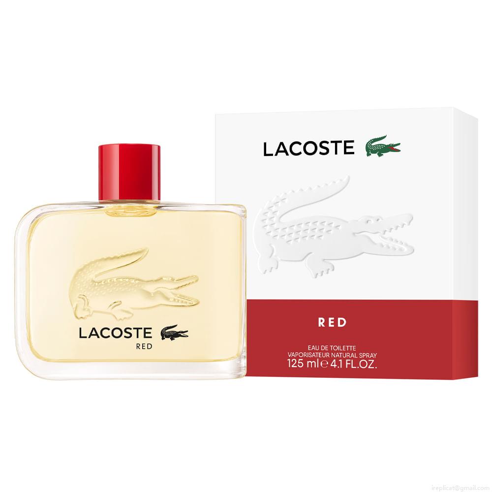 Perfume Lacoste Red Eau de Toilette Masculino 125 ml Perfume Lacoste Red Eau de Toilette Masculino 125 ml