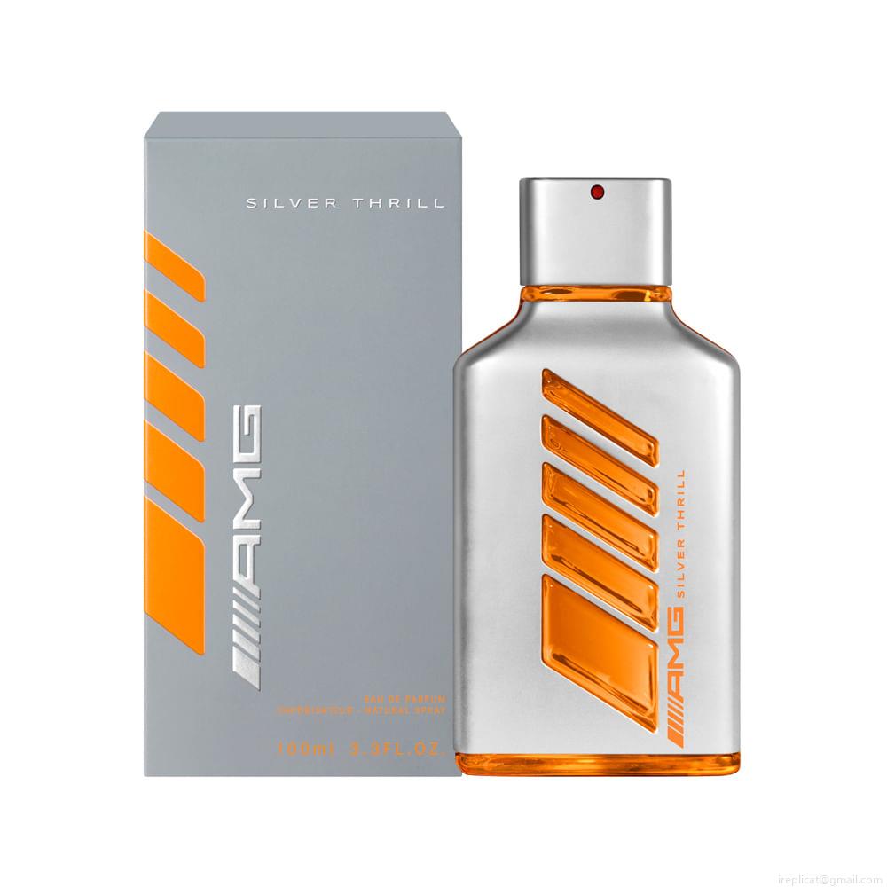 Perfume Mercedes Benz Amg Silver Thrill Unissex Eau de Parfum 100 ml Perfume Mercedes Benz Amg Silver Thrill Unissex Eau de Parfum 100 ml