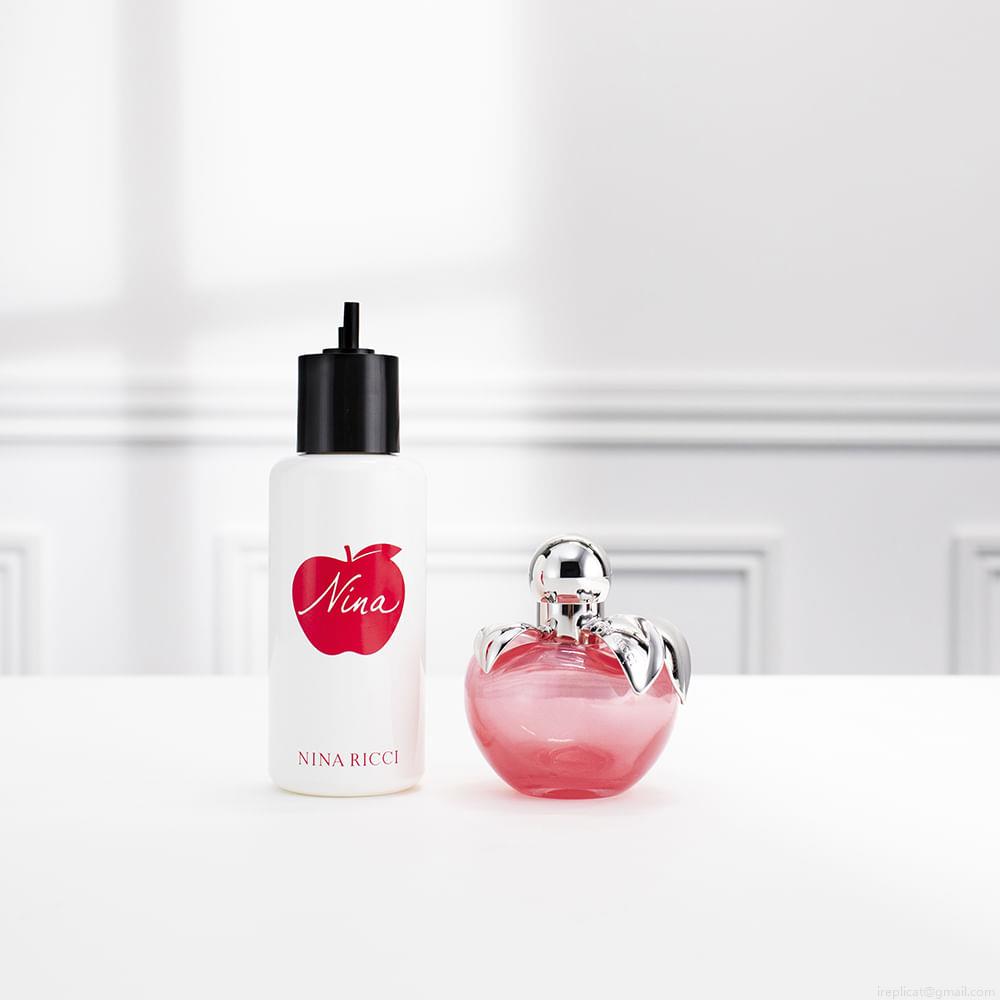 Perfume Nina Ricci Nina Feminino Eau de Toilette Recarregável 80 ml Perfume Nina Ricci Nina Feminino Eau de Toilette Recarregável 80 ml