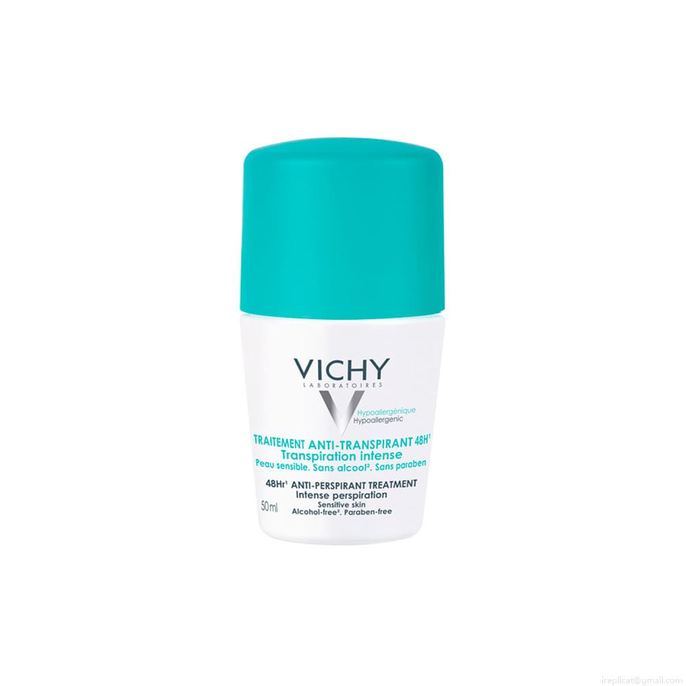 Desodorante Roll On Antitranspirante Vichy Traitement Unissex 50 ml Desodorante Roll On Antitranspirante Vichy Traitement Unissex 50 ml