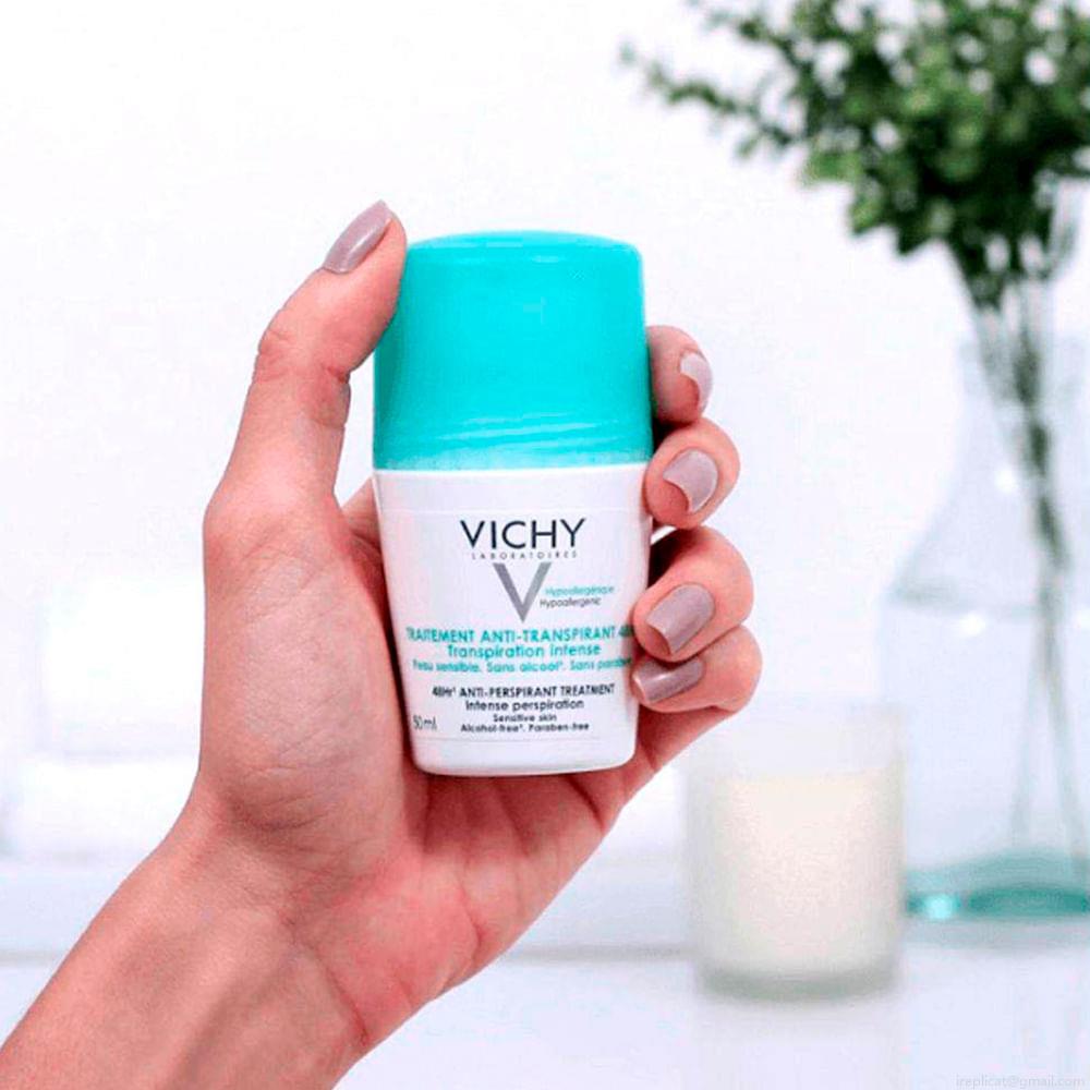 Desodorante Roll On Antitranspirante Vichy Traitement Unissex 50 ml Desodorante Roll On Antitranspirante Vichy Traitement Unissex 50 ml