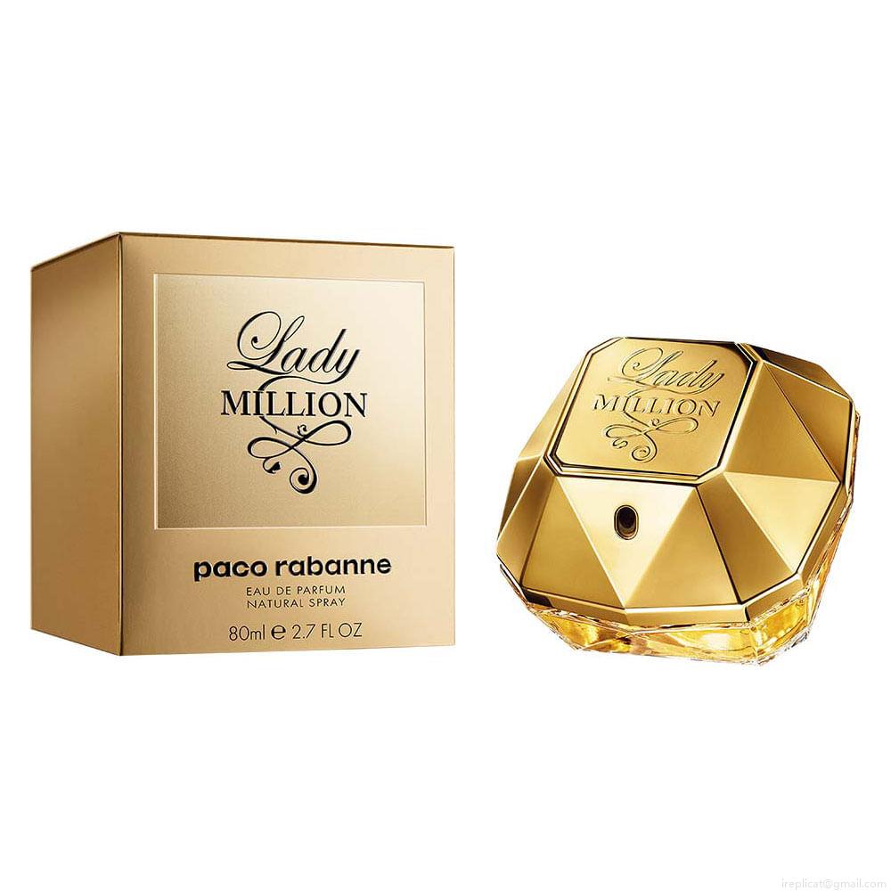 Perfume Paco Rabanne Lady Million Feminino Eau de Parfum 80 ml Perfume Paco Rabanne Lady Million Feminino Eau de Parfum 80 ml