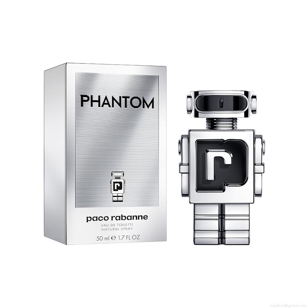Perfume Paco Rabanne Phantom Masculino Eau de Toilette 50 ml Perfume Paco Rabanne Phantom Masculino Eau de Toilette 50 ml