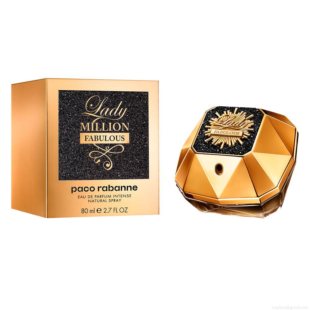Perfume Paco Rabanne Lady Million Fabulous Feminino Eau de Parfum 80 ml Perfume Paco Rabanne Lady Million Fabulous Feminino Eau de Parfum 80 ml