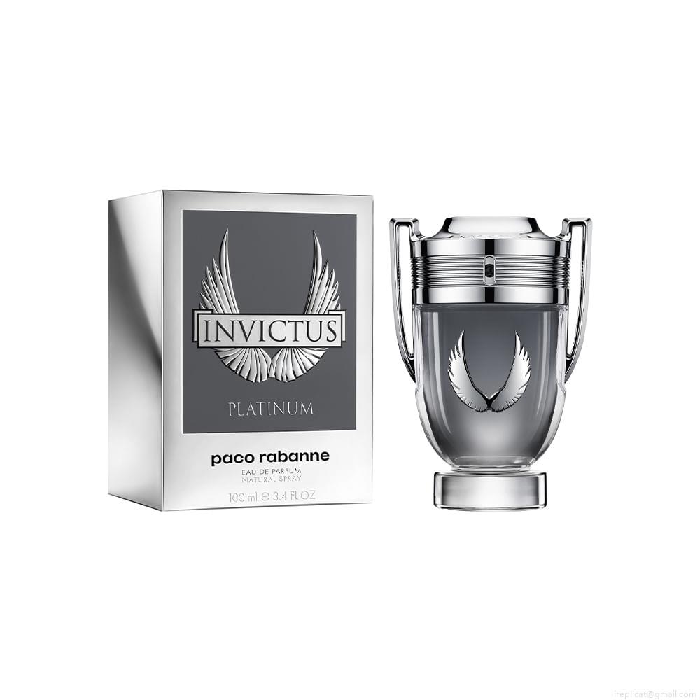 Perfume Paco Rabanne Invictus Platinum Masculino Eau de Parfum 100 ml Perfume Paco Rabanne Invictus Platinum Masculino Eau de Parfum 100 ml