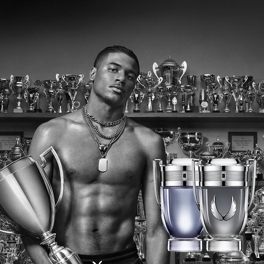 Perfume Paco Rabanne Invictus Platinum Masculino Eau de Parfum 100 ml Perfume Paco Rabanne Invictus Platinum Masculino Eau de Parfum 100 ml