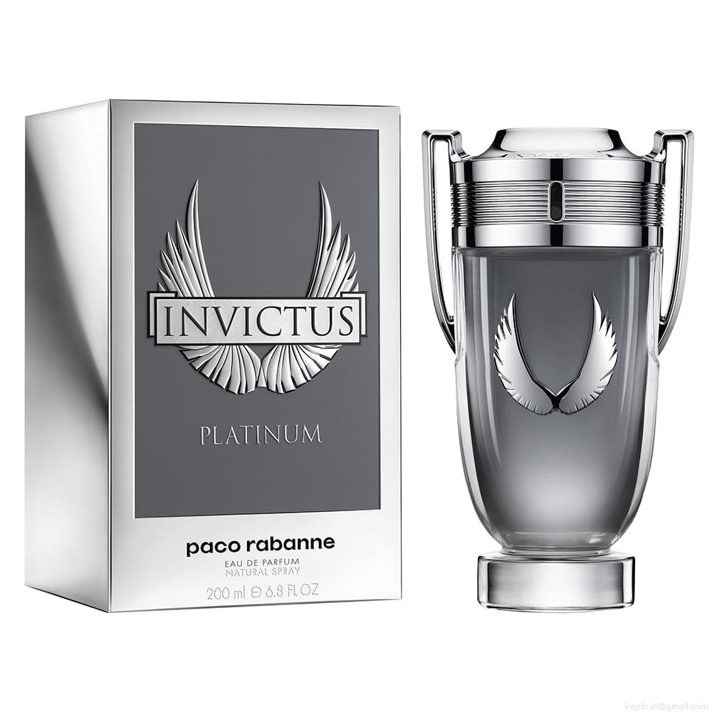 Perfume Paco Rabanne Invictus Platinum Masculino Eau de Parfum 200 ml Perfume Paco Rabanne Invictus Platinum Masculino Eau de Parfum 200 ml