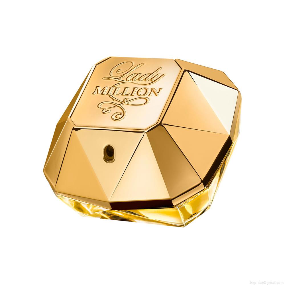 Kit Perfume Paco Rabanne Lady Million Eau de Parfum Feminino 50 ml + Miniatura 10 ml Kit Perfume Paco Rabanne Lady Million Eau de Parfum Feminino 50 ml + Miniatura 10 ml