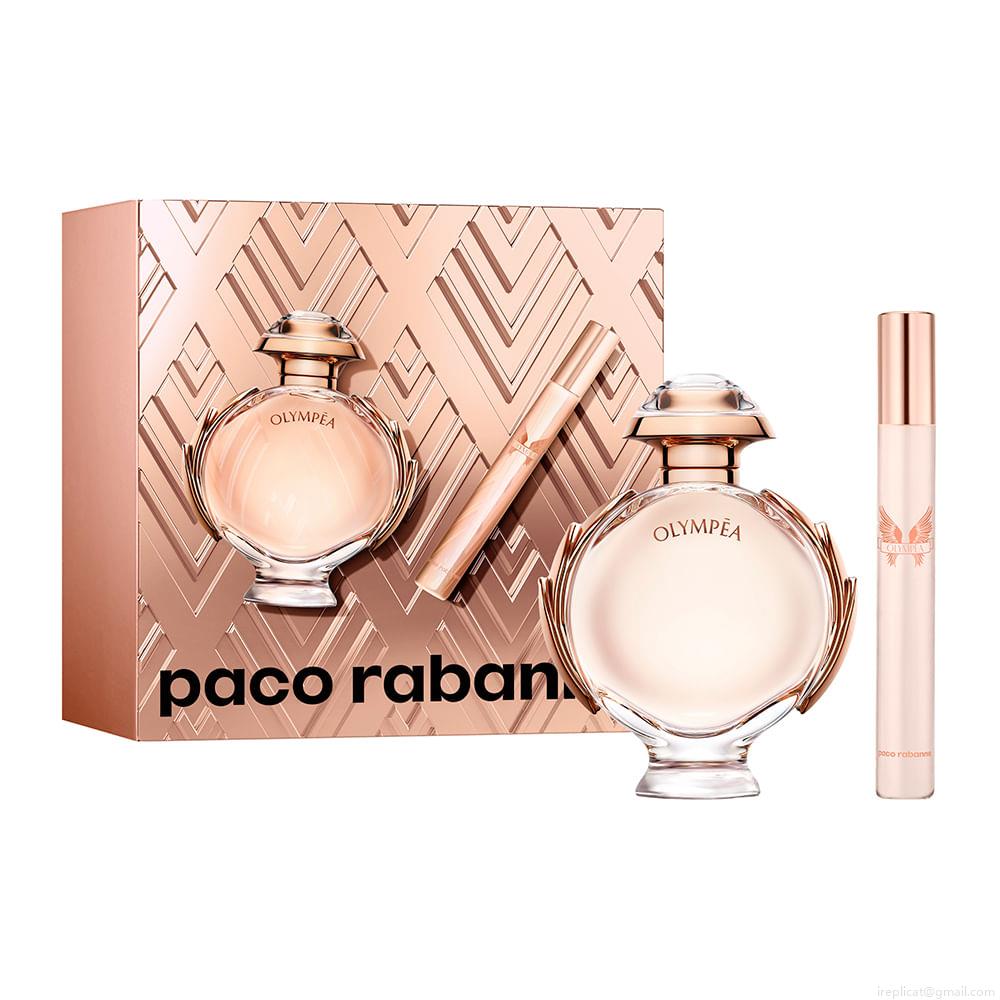 Kit Perfume Paco Rabanne Olympéa Eau de Parfum Feminino 50 ml + Miniatura 10 ml Kit Perfume Paco Rabanne Olympéa Eau de Parfum Feminino 50 ml + Miniatura 10 ml