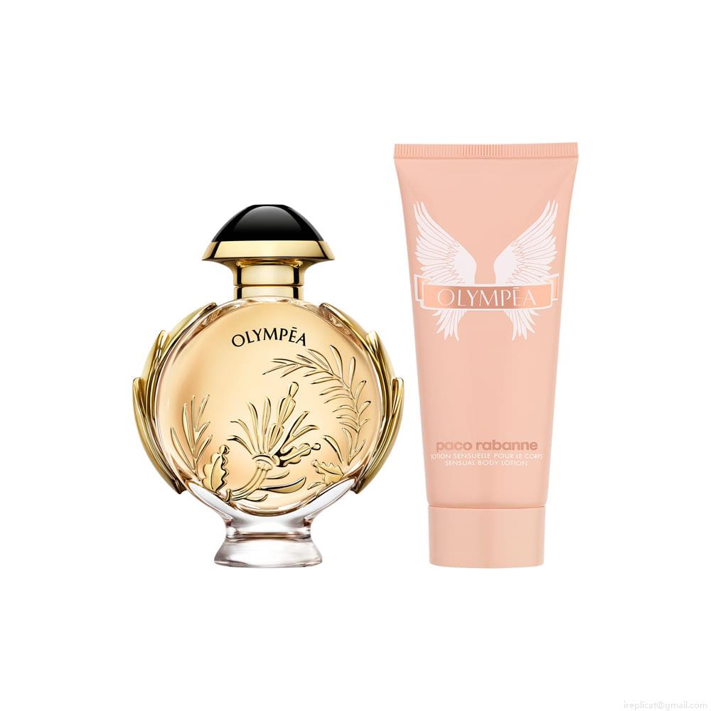 Kit Perfume Paco Rabanne Olympéa Solar Intense Feminino Eau de Parfum 80 ml + Creme Corporal 100 ml Kit Perfume Paco Rabanne Olympéa Solar Intense Feminino Eau de Parfum 80 ml + Creme Corporal 100 ml