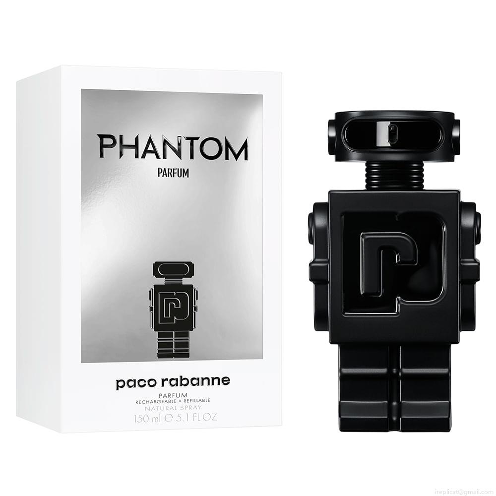 Perfume Paco Rabanne Phantom Masculino Parfum Refil 150 ml Perfume Paco Rabanne Phantom Masculino Parfum Refil 150 ml