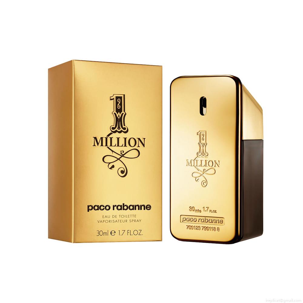 Perfume Paco Rabanne 1 Million Masculino Eau de Toilette 30 ml Perfume Paco Rabanne 1 Million Masculino Eau de Toilette 30 ml