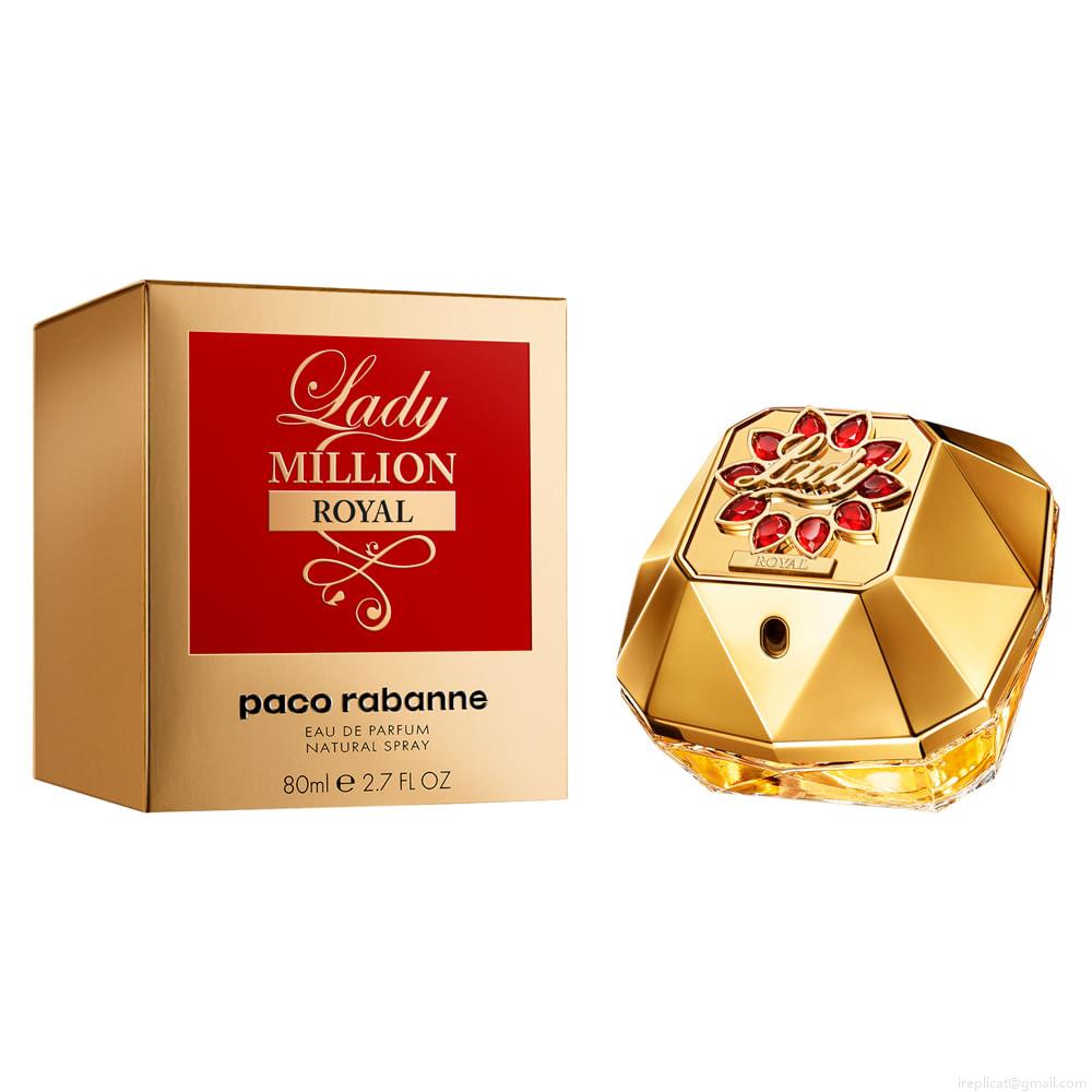 Perfume Paco Rabanne Lady Million Royal Feminino Eau de Parfum 80 ml Perfume Paco Rabanne Lady Million Royal Feminino Eau de Parfum 80 ml