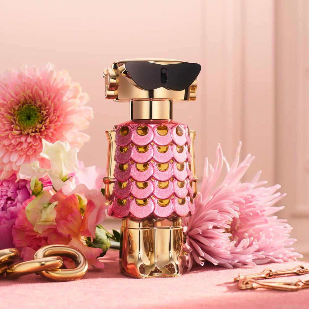 Perfume Paco Rabanne Fame Blooming Pink Feminino Eau de Parfum 80 ml Perfume Paco Rabanne Fame Blooming Pink Feminino Eau de Parfum 80 ml