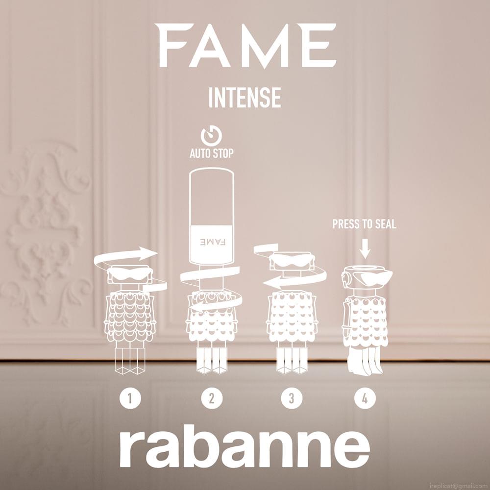 Perfume Paco Rabanne Fame Intense Feminino Eau de Parfum 80 ml Perfume Paco Rabanne Fame Intense Feminino Eau de Parfum 80 ml