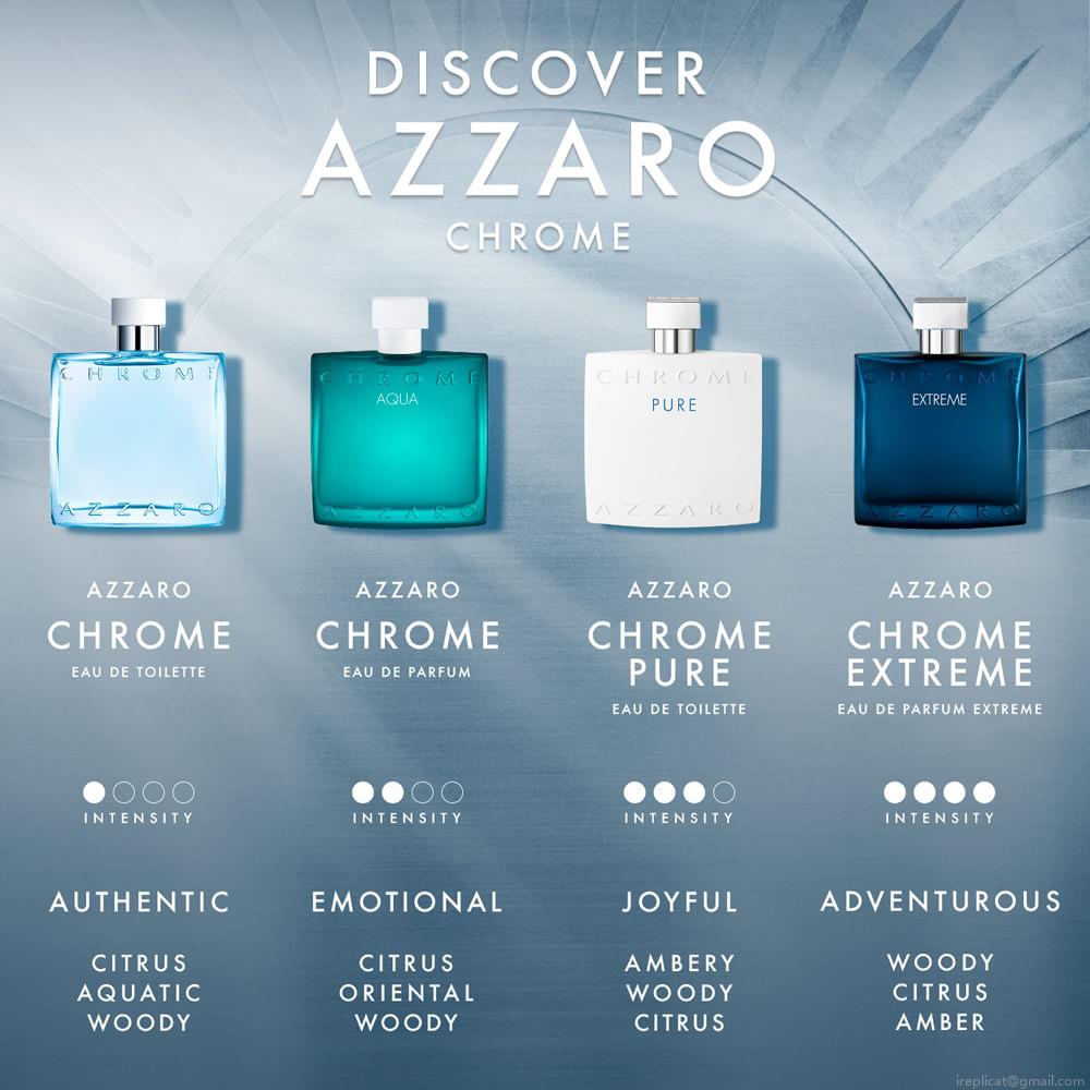 Perfume Azzaro Chrome Masculino Eau de Toilette 100 ml Perfume Azzaro Chrome Masculino Eau de Toilette 100 ml