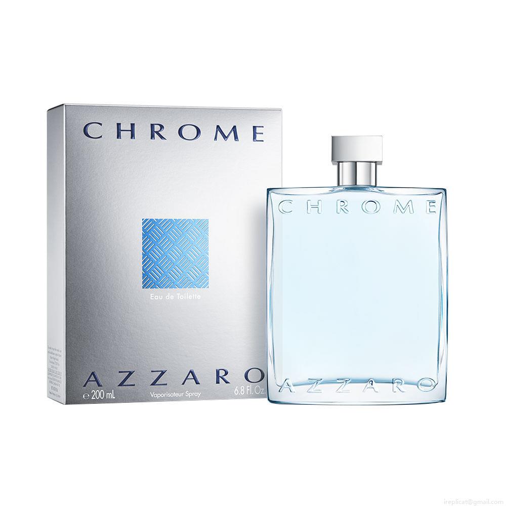 Perfume Azzaro Chrome Masculino Eau de Toilette 200 ml Perfume Azzaro Chrome Masculino Eau de Toilette 200 ml