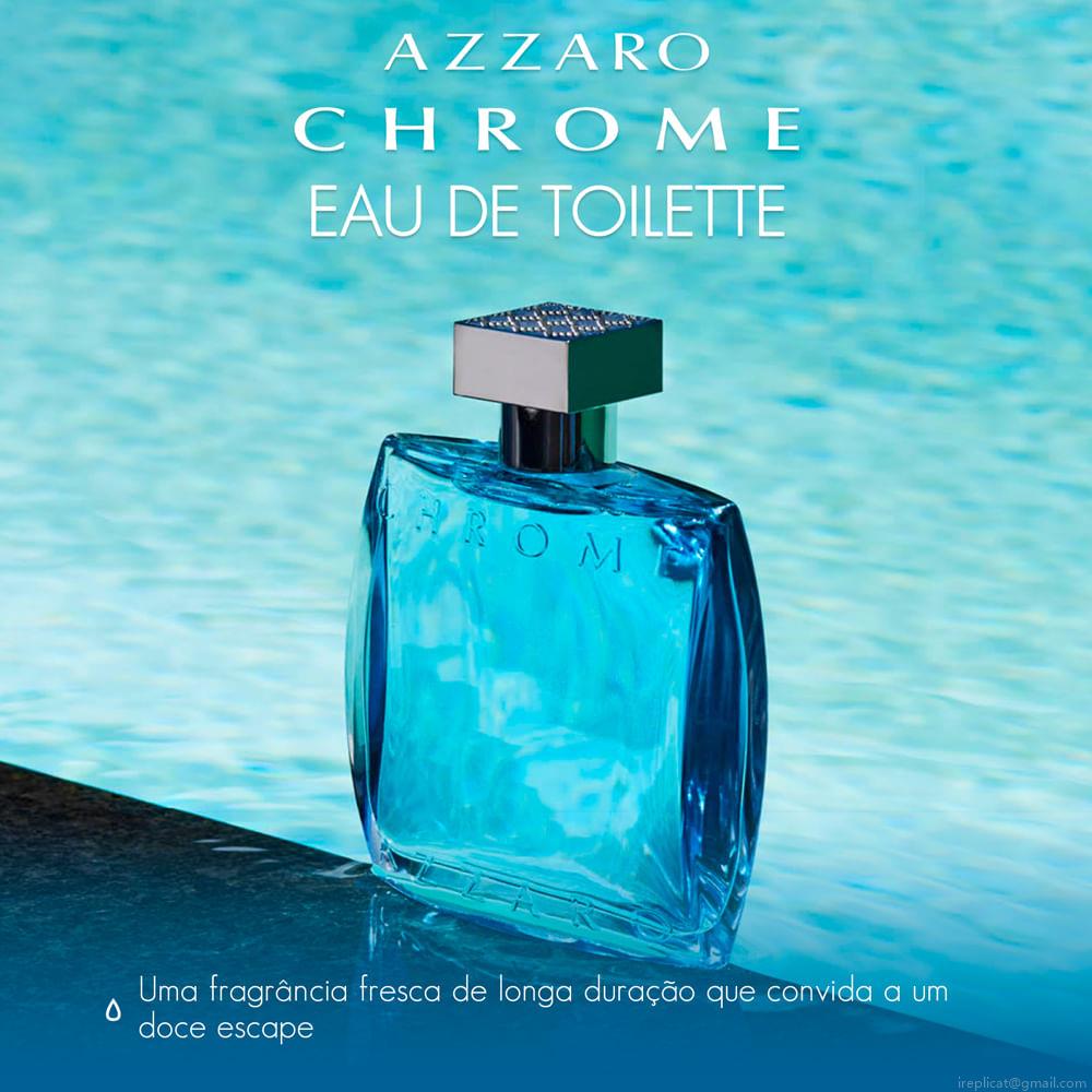 Perfume Azzaro Chrome Masculino Eau de Toilette 200 ml Perfume Azzaro Chrome Masculino Eau de Toilette 200 ml