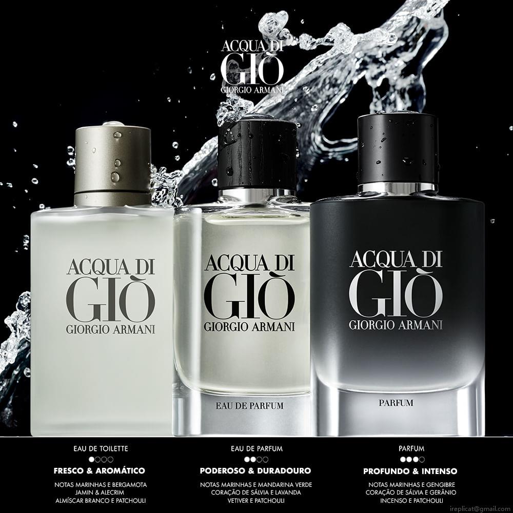 Perfume Giorgio Armani Acqua Di Giò Homme Masculino Eau de Toilette 100 ml Perfume Giorgio Armani Acqua Di Giò Homme Masculino Eau de Toilette 100 ml