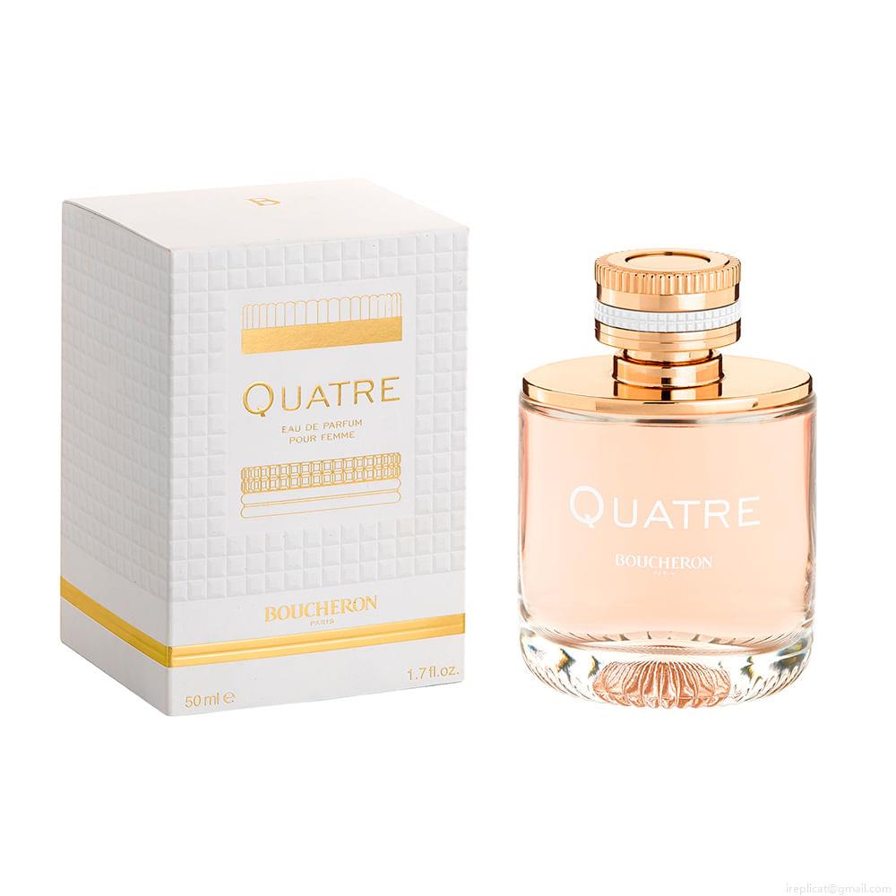 Perfume Boucheron Quatre Pour Feminino Eau de Parfum 50 ml Perfume Boucheron Quatre Pour Feminino Eau de Parfum 50 ml