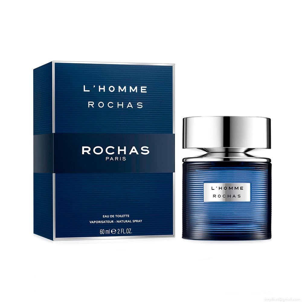 Perfume Rochas L'Homme Masculino Eau de Toilette 60 ml Perfume Rochas L'Homme Masculino Eau de Toilette 60 ml