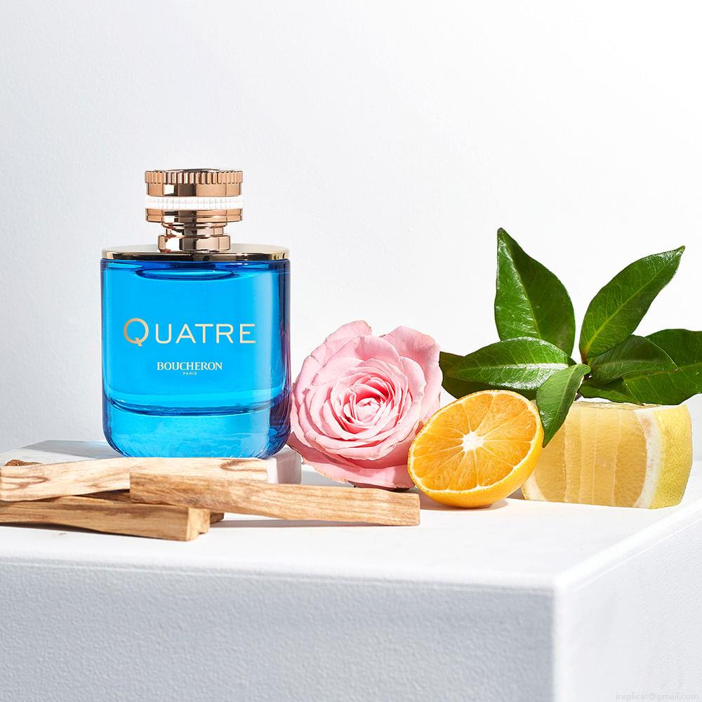 Perfume Boucheron Quatre En Bleu Feminino Eau de Parfum 50 ml Perfume Boucheron Quatre En Bleu Feminino Eau de Parfum 50 ml