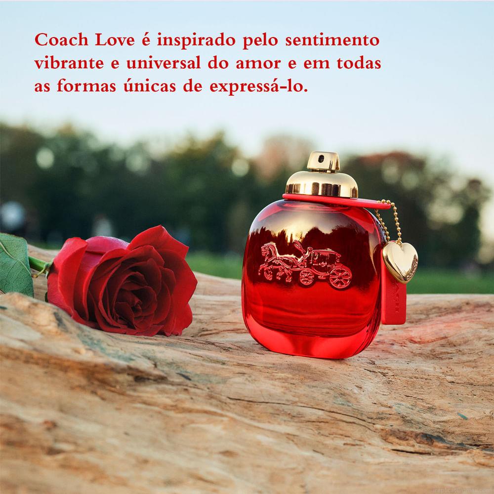 Perfume Coach Love Feminino Eau de Parfum 90 ml Perfume Coach Love Feminino Eau de Parfum 90 ml