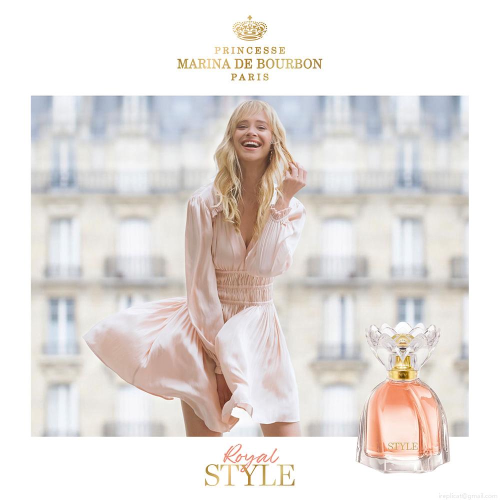 Perfume Marina de Bourbon Royal Style Feminino Eau de Parfum 100 ml Perfume Marina de Bourbon Royal Style Feminino Eau de Parfum 100 ml