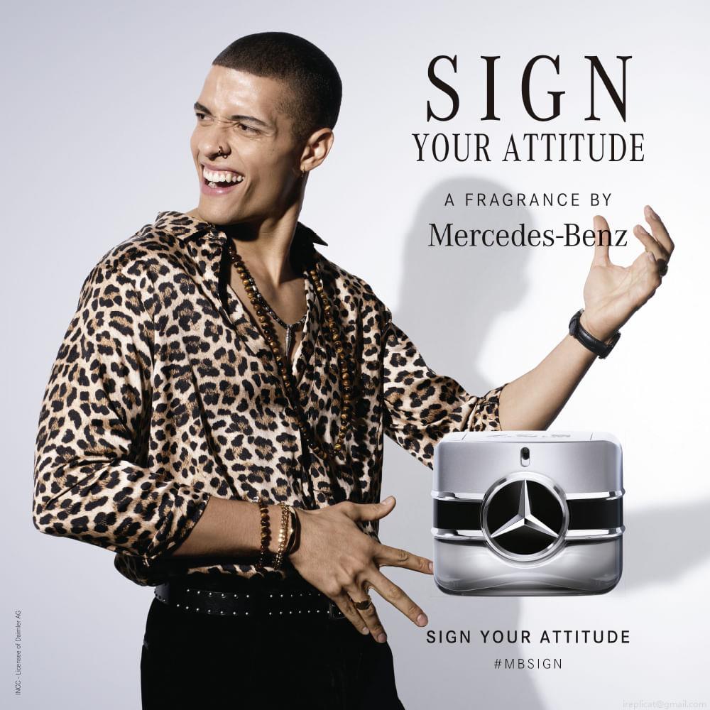 Perfume Mercedes Benz Sign Your Attitude Masculino Eau de Toilette 50 ml Perfume Mercedes Benz Sign Your Attitude Masculino Eau de Toilette 50 ml