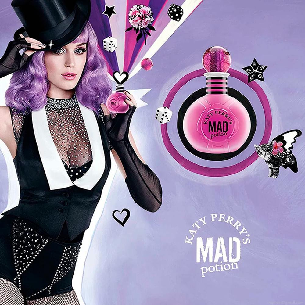 Perfume Katy Perry Mad Potion Feminino Eau de Parfum 100 ml Perfume Katy Perry Mad Potion Feminino Eau de Parfum 100 ml