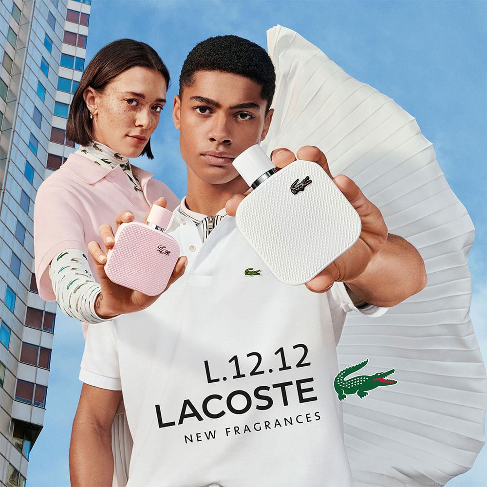 Perfume Lacoste L.12.12 Blanc Masculino Eau de Parfum 100 ml Perfume Lacoste L.12.12 Blanc Masculino Eau de Parfum 100 ml