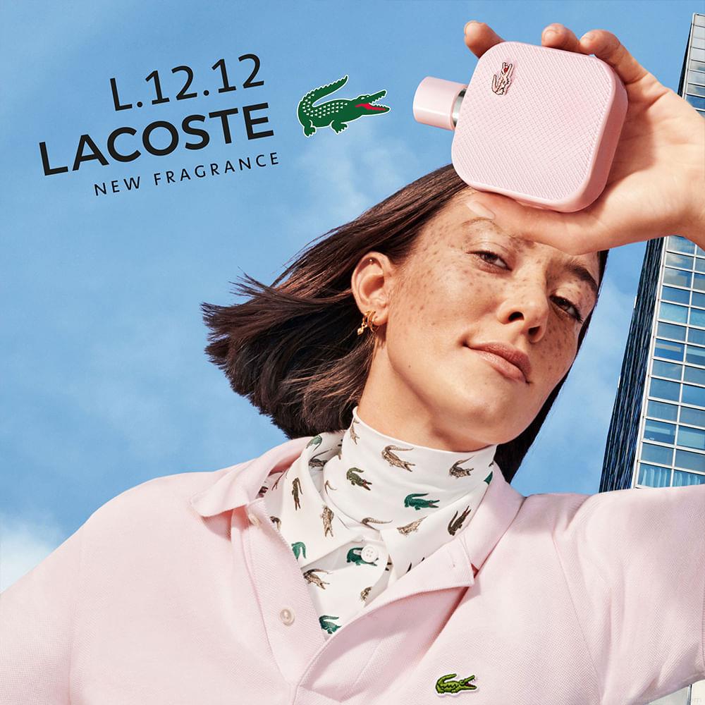 Perfume Lacoste L.12.12 Rose Feminino Eau de Parfum 100 ml Perfume Lacoste L.12.12 Rose Feminino Eau de Parfum 100 ml