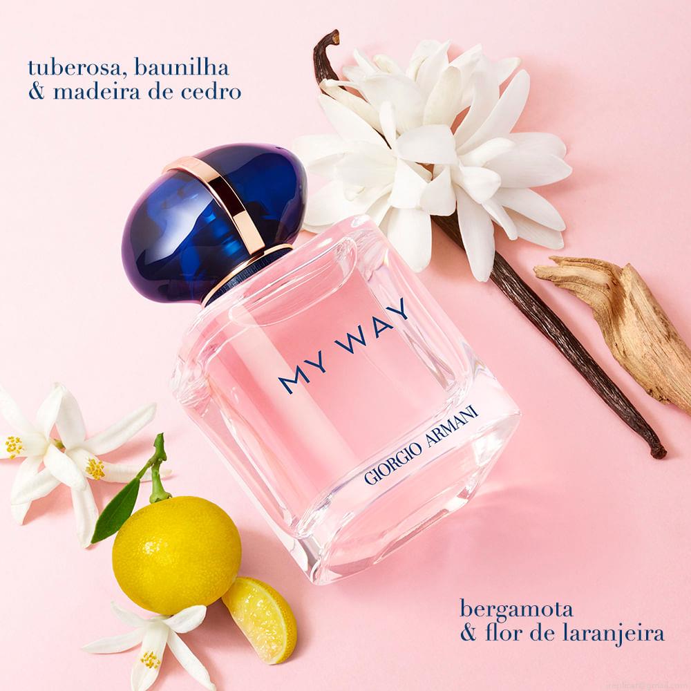 Perfume Giorgio Armani My Way Feminino Eau de Parfum Recarregável 90 ml Perfume Giorgio Armani My Way Feminino Eau de Parfum Recarregável 90 ml