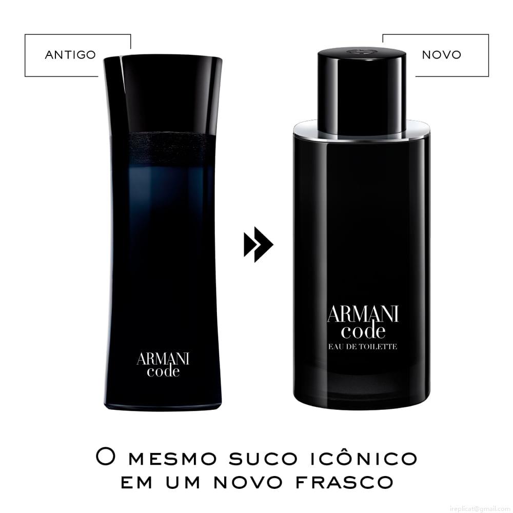 Perfume Giorgio Armani New Code Masculino Eau de Toilette Refill 150 ml Perfume Giorgio Armani New Code Masculino Eau de Toilette Refill 150 ml